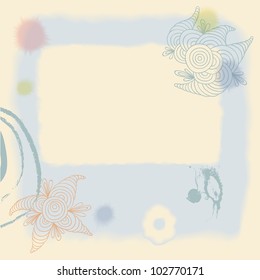 watercolor frame
