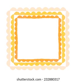 watercolor frame.