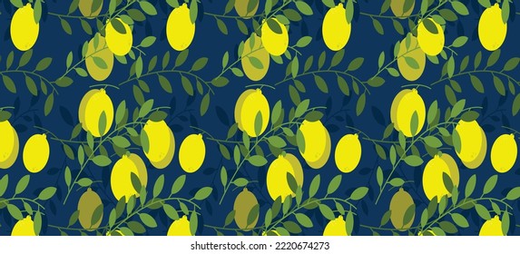 Watercolor Fruit pattern design art