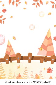 Watercolor geometric background composition vector