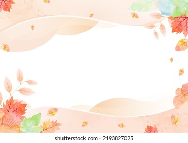Watercolor geometric background composition vector