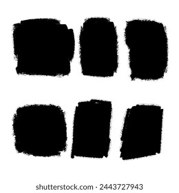 watercolor or gouache grunge paint brush stroke for your design, vector.