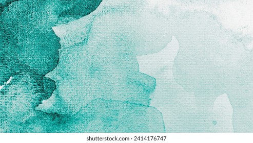 Watercolor gradient blue color background vector design in eps 10