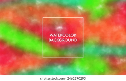 Fondo de la textura del desenfoque abstracto de la malla del gradiente de la acuarela con rojo, verde, color pastel