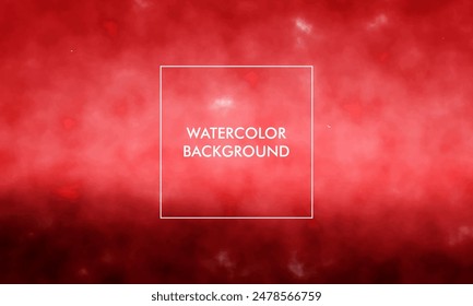 Watercolor Gradient mesh abstract blur texture background with red, white. pastel colorful color