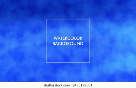 Watercolor Gradient mesh abstract blur texture background witch blue, pastel color