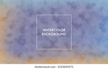 Watercolor Gradient mesh abstract blur texture background with blue, yellow, blue color