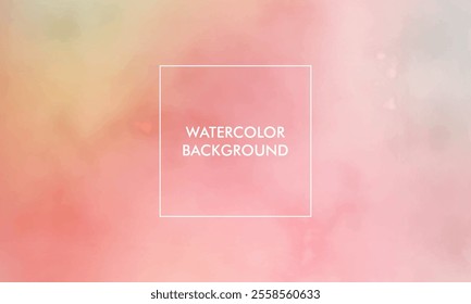 Watercolor Gradient mesh abstract blur texture with pastel color