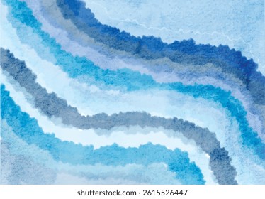Watercolor Gradient Texture in Cool Blue Tones