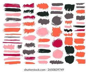 Watercolor graffiti brushstroke mega bundle. Freehand inkblot streak hipster elements. Stripe splash textured label backdrop pack. Daub oil stains drawing.