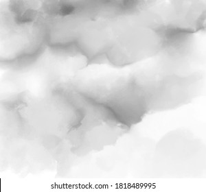 Watercolor gray colour abstract vector background. Grunge paper texture wallpaper, art graphic design, liquid cover, card