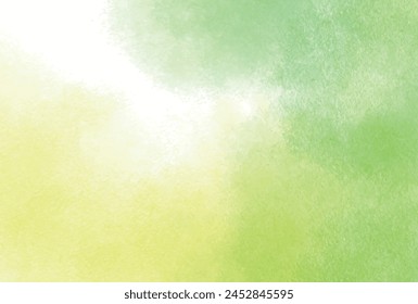 Watercolor Green Washi Pattern Background