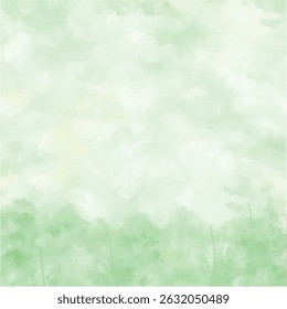 Watercolor green and white background element for sale banners, posters, labels, wallpaper, scrapbooking, birthday party decorations, invitations card, printing labels, greeting cards, background, et