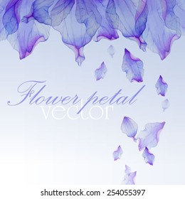 Watercolor greeting floral cards. .Vectorized watercolor drawing. 