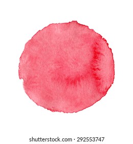 Watercolor hand drawn banner. Vector illustration.