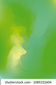 Watercolor hand drawn gradient background. Abstract vector illustration. Hand drawn painting, color splashing on the paper. Expressive abstract watercolor illustration for wallpapers and postcards.