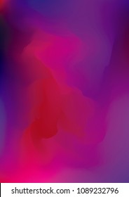 Watercolor hand drawn gradient background. Abstract vector illustration. Hand drawn painting, color splashing on the paper. Expressive abstract watercolor illustration for wallpapers and postcards.