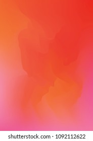 Watercolor hand drawn gradient background. Abstract vector illustration. Hand drawn painting, color splashing on the paper. Expressive abstract watercolor illustration for wallpapers and postcards.