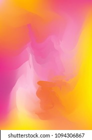 Watercolor hand drawn gradient background. Abstract vector illustration. Hand drawn painting, color splashing on the paper. Expressive abstract watercolor illustration for wallpapers and postcards.
