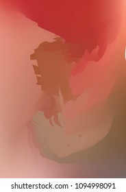 Watercolor hand drawn gradient background. Abstract vector illustration. Hand drawn painting, color splashing on the paper. Expressive abstract watercolor illustration for wallpapers and postcards.