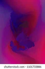 Watercolor hand drawn gradient background. Abstract vector illustration. Hand drawn painting, color splashing on the paper. Expressive abstract watercolor illustration for wallpapers and postcards.