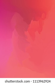 Watercolor hand drawn gradient background. Abstract vector illustration. Hand drawn painting, color splashing on the paper. Expressive abstract watercolor illustration for wallpapers and postcards.