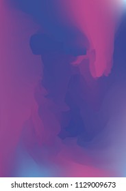 Watercolor hand drawn gradient background. Abstract vector illustration. Hand drawn painting, color splashing on the paper. Expressive abstract watercolor illustration for wallpapers and postcards.