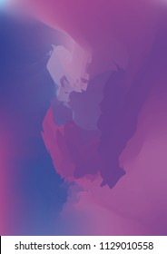 Watercolor hand drawn gradient background. Abstract vector illustration. Hand drawn painting, color splashing on the paper. Expressive abstract watercolor illustration for wallpapers and postcards.