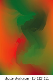 Watercolor hand drawn gradient background. Abstract vector illustration. Hand drawn painting, color splashing on the paper. Expressive abstract watercolor illustration for wallpapers and postcards.