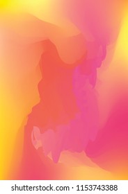 Watercolor hand drawn gradient background. Abstract vector illustration. Hand drawn painting, color splashing on the paper. Expressive abstract watercolor illustration for wallpapers and postcards.