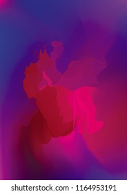 Watercolor hand drawn gradient background. Abstract vector illustration. Hand drawn painting, color splashing on the paper. Expressive abstract watercolor illustration for wallpapers and postcards.