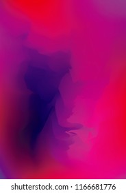 Watercolor hand drawn gradient background. Abstract vector illustration. Hand drawn painting, color splashing on the paper. Expressive abstract watercolor illustration for wallpapers and postcards.