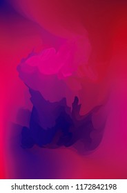 Watercolor hand drawn gradient background. Abstract vector illustration. Hand drawn painting, color splashing on the paper. Expressive abstract watercolor illustration for wallpapers and postcards.