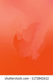 Watercolor hand drawn gradient background. Abstract vector illustration. Hand drawn painting, color splashing on the paper. Expressive abstract watercolor illustration for wallpapers and postcards.
