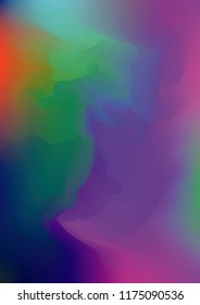 Watercolor hand drawn gradient background. Abstract vector illustration. Hand drawn painting, color splashing on the paper. Expressive abstract watercolor illustration for wallpapers and postcards.