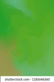 Watercolor hand drawn gradient background. Abstract vector illustration. Hand drawn painting, color splashing on the paper. Expressive abstract watercolor illustration for wallpapers and postcards.