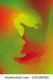 Watercolor hand drawn gradient background. Abstract vector illustration. Hand drawn painting, color splashing on the paper. Expressive abstract watercolor illustration for wallpapers and postcards.