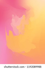 Watercolor hand drawn gradient background. Abstract vector illustration. Hand drawn painting, color splashing on the paper. Expressive abstract watercolor illustration for wallpapers and postcards.