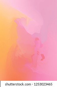 Watercolor hand drawn gradient background. Abstract vector illustration. Hand drawn painting, color splashing on the paper. Expressive abstract watercolor illustration for wallpapers and postcards.