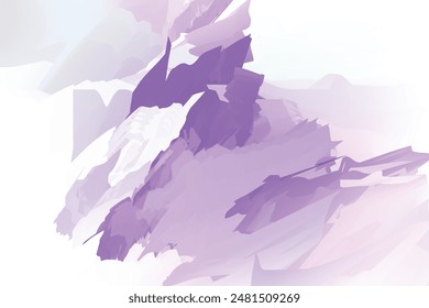 Watercolor hand drawn gradient background. Abstract vector illustration. Hand drawn painting, color splashing on the paper. Expressive abstract watercolor illustration for wallpapers and postcards.