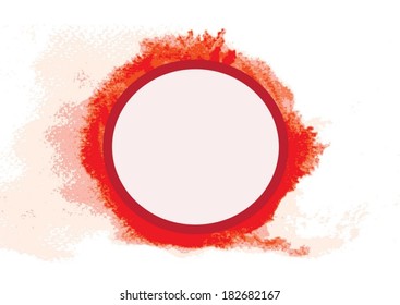 Watercolor hand painted background