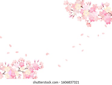 桜 手書き のイラスト素材 画像 ベクター画像 Shutterstock