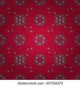 Watercolor hand painting of abstract pink flowers, seamless pattern vector background.