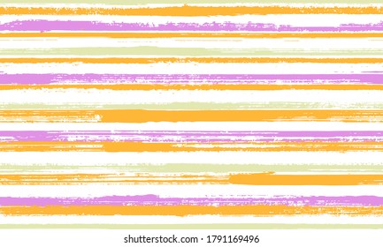 Aquarellfarben handgezeichnet parallele Linien Vektorgrafik nahtlos Muster. Kreatives Dekor der Innenwände. Retro geometrische parallele Linien, striles Hintergrundgrafiken. Nahtlose Ornamente.