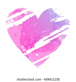 watercolor heart