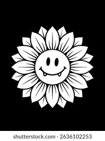 Watercolor icons sunflowers emoticon element background 