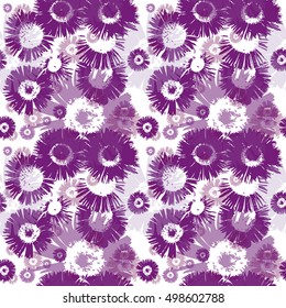 Watercolor illustration. Seamless pattern