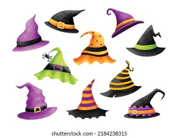 1,829 Witch watercolor Stock Vectors, Images & Vector Art | Shutterstock