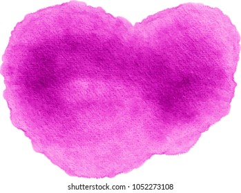 Watercolor isolate spot
