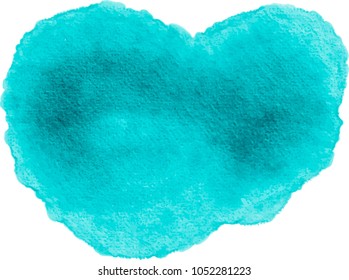 Watercolor isolate spot